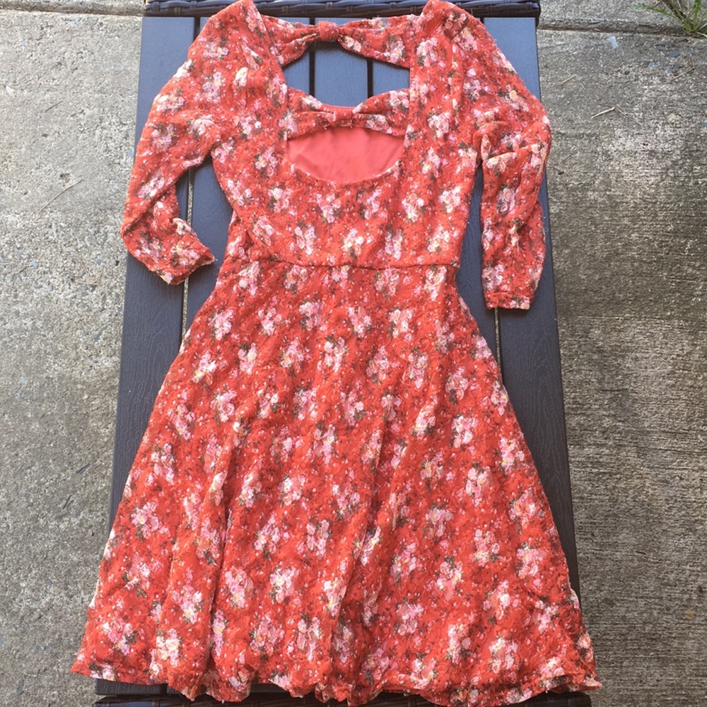 American Rag XXS floral print dress - Picture 3 of 7